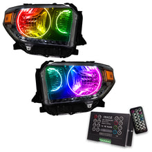 Load image into Gallery viewer, Oracle 14-17 Toyota Tundra SMD HL - Dual Halo Kit - ColorSHIFT w/ 2.0 Controller
