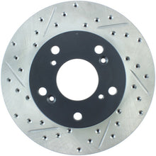 Load image into Gallery viewer, StopTech 02-06 Acura RSX Slotted &amp; Drilled Right Front Rotor
