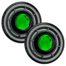 Load image into Gallery viewer, Oracle Oculus 7in ColorSHIFT Bi-LED Projector Headlights for Jeep Wrangler JK
