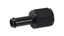 Load image into Gallery viewer, Vibrant Female -20AN to 1/2in Hose Barb Straight Aluminum Adapter Fitting - Black Anodized
