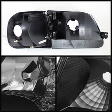 Load image into Gallery viewer, Xtune Ford F150 97-03 / Expedition 97-02 Crystal Headlights w/Corner Black HD-JH-FF15097-SET-AM-BK
