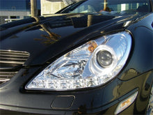 Load image into Gallery viewer, Spyder Mercedes Benz SLK 05-10 Projector Xenon/HID Model- DRL Chrm PRO-YD-MBSLK05-HID-DRL-C
