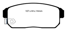 Load image into Gallery viewer, EBC 02-03 Infiniti G20 2.0 Yellowstuff Rear Brake Pads

