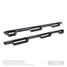 Load image into Gallery viewer, Westin 19-20 GM 1500 DC 6.5ft bed (Excludes LD/Limited) HDX Drop W2W Nerf Step Bars - Textured Black
