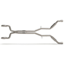 Load image into Gallery viewer, Kooks 16+ Chevy Camaro SS 6.2L 3in GREEN Cat Strt Screamer Exhaust w/Dual Tips (Use w/Kooks Headers)
