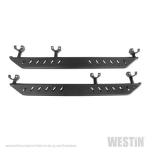 Load image into Gallery viewer, Westin/Snyper 2018+ Jeep Wrangler JL Unlimited 4DR Triple Tube Rock Rail Steps - Textured Black
