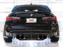 Load image into Gallery viewer, AWE Track Edition Catback Exhaust for BMW G8X M3/M4 - Diamond Black Tips
