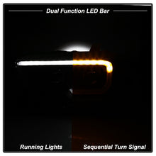 Load image into Gallery viewer, xTune 16-18 Toyota Tacoma SR/SR5 DRL Proj Headlights w/Turn Signal - Blk Smk (PRO-JH-TTA16-SR-BSM)
