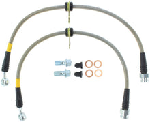 Load image into Gallery viewer, StopTech 97-01 Honda Prelude Stainless Steel Front Brake Lines
