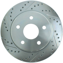 Load image into Gallery viewer, StopTech Select Sport 04-09 Dodge Durango / 02-05 Ram 1500 Slotted and Drilled Right Front Rotor
