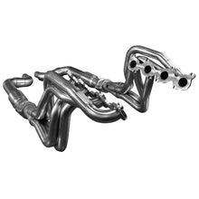 Load image into Gallery viewer, Kooks 15+ Mustang 5.0L 4V 1 3/4in x 3in SS Headers w/ Catted OEM Connection Pipe
