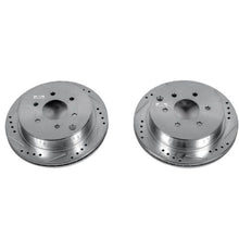 Load image into Gallery viewer, Power Stop 05-19 Nissan Frontier Rear Evolution Drilled &amp; Slotted Rotors - Pair

