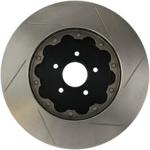 Load image into Gallery viewer, StopTech 09-11 Nissan GT-R Front Right Slotted Bare Iron 380x34mm Aero-Rotor Kit

