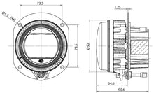 Load image into Gallery viewer, Hella Headlamp DeZn Drl Po Md12/24 1N0
