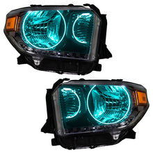 Load image into Gallery viewer, Oracle 14-17 Toyota Tundra SMD HL - Dual Halo Kit - ColorSHIFT w/ BC1 Controller
