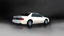 Load image into Gallery viewer, Corsa 98-03 Cadillac Seville 4.6L 2.5in Cat-Back Dual Rear w Twin 35in Black Pro-Series Tips
