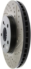Load image into Gallery viewer, StopTech 02 Lexus ES 250/300/330/350 / 05-07 Toyota Avalon Slotted &amp; Drilled Left Front Rotor
