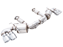 Load image into Gallery viewer, AWE Tuning 2020 Chevrolet Corvette (C8) Touring Edition Exhaust - Quad Chrome Silver Tips
