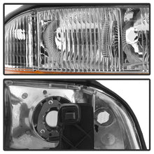 Load image into Gallery viewer, xTune 98-01 GMC Jimmy S15 (w/Fog Lights) OEM Headlights w/Amber Bumper - Chrm (HD-JH-GS1598-OE-C)
