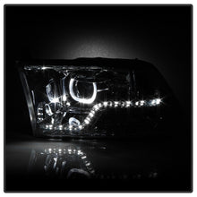 Load image into Gallery viewer, xTune Dodge Ram 2009-2014 Halo LED Projector Headlights - Chrome PRO-JH-DR09-CFB-C
