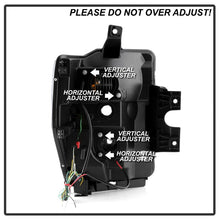 Load image into Gallery viewer, Spyder Ford F-250/350/450 08-10 V2 High-Power LED Headlights-Switch Back-Black PRO-YD-FS08PL-SBLB-BK
