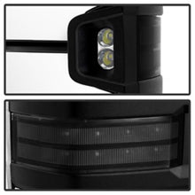 Load image into Gallery viewer, xTune Chevy Silverado 14-16 Heated Smoke LED Signal Telescoping Mirrors MIR-CSIL14S-G2-PWH-SM-SET
