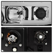 Load image into Gallery viewer, Spyder 07-13 Toyota Tundra V2 Light Bar DRL Projector Headlights - Chrome (PRO-YD-TTU07V2-LB-C)
