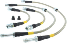 Load image into Gallery viewer, StopTech 96-2000 BMW 328I / 328IS Stainless Steel Rear Brake Lines
