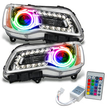 Load image into Gallery viewer, Oracle 11-14 Chrysler 300C SMD HL - Chrome - NON HID - ColorSHIFT w/ Simple Controller
