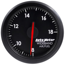 Load image into Gallery viewer, Autometer Airdrive 2-1/6in Wideband Air / Fuel Gauge 10:1-17:1 ARF Range - Black
