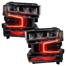 Load image into Gallery viewer, Oracle 19-21 Chevy Silverado 1500 RGB+W Headlight DRL Upgrade Kit - ColorSHIFT
