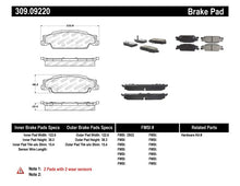 Load image into Gallery viewer, StopTech Performance Brake Pads
