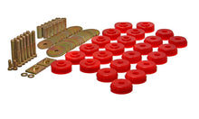 Load image into Gallery viewer, Energy Suspension Chevy 59-64 Belair/Biscayne/Caprice/Impala /59-63 El Camino Red Body Mount Set
