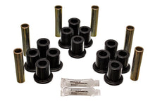 Load image into Gallery viewer, Energy Suspension Fd 4 Wd Frt Sprg Bush Set - Black
