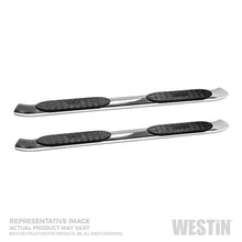 Load image into Gallery viewer, Westin 19-22 Chev/GMC Silverado/Sierra 1500 DC (Excl. 2019 Ltd) PRO TRAXX 5 Oval Nerf Step Bars - SS
