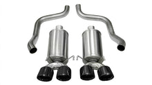 Load image into Gallery viewer, Corsa 05-08 Chevrolet Corvette C6 6.0L V8 Black Xtreme Axle-Back Exhaust
