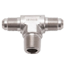 Load image into Gallery viewer, Russell Performance -6 AN to 3/8in NPT Flare to Pipe Tee Fitting
