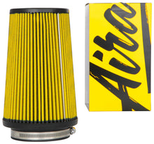 Load image into Gallery viewer, Airaid Universal Air Filter - Cone 4in FLG x 6in B x 4-5/8in T x 9 H
