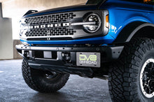 Load image into Gallery viewer, DV8 Offroad 21-22 Ford Bronco Factory Front Bumper License Relocation Bracket - Side

