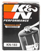 Load image into Gallery viewer, K&amp;N Piaggio 2.156in OD x 3.063in Height Oil Filter
