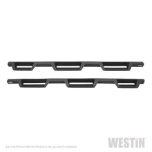 Load image into Gallery viewer, Westin 14-18 Chevrolet Silverado 1500 DC 6.5ft Bed HDX Drop W2W Nerf Step Bars - Tex. Blk
