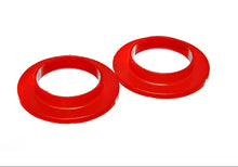 Load image into Gallery viewer, Energy Suspension Universal 2 3/16in ID 3 1/2in OD 11/16in H Red Coil Spring Isolators (2 per set)
