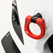 Load image into Gallery viewer, Raceseng 2018+ Nissan 370Z Tug Tow Hook (Front) - Red
