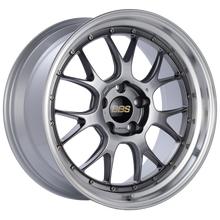 Load image into Gallery viewer, BBS LM-R 19x9.5 5x120 ET25 Diamond Black Center Diamond Cut Lip Wheel -82mm PFS/Clip Required
