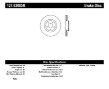Load image into Gallery viewer, StopTech Power Slot 05-07 Cadillac XLR / 06-09 Chevy Corvette Front Right Drilled &amp; Slotted Rotors
