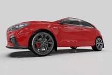 Load image into Gallery viewer, Rally Armor 19-21 Hyundai Elantra N Line Black UR Mud Flap w/ White Logo

