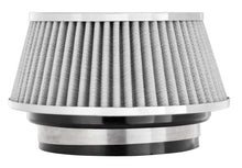 Load image into Gallery viewer, Spectre Adjustable Conical Air Filter 2-1/2in. Tall (Fits 3in. / 3-1/2in. / 4in. Tubes) - White
