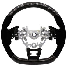 Load image into Gallery viewer, BLOX Racing 22+ Subaru Carbon/Alcantara Steering Wheel Black Stitching
