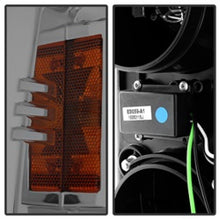 Load image into Gallery viewer, Spyder Chevy Silverado 14-16 2500 HD Projector Headlights Light Bar DRL Smke PRO-YD-CSHD14-LBDRL-SM
