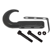 Load image into Gallery viewer, Rugged Ridge 42-02 Jeep CJ / Jeep Wrangler Black Front Tow Hook
